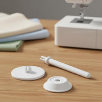 3 Pieces Spool Rod and Cap Set Sturdy Material for Sewers, Crafters