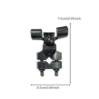 Bass Drum Clamp Compact Drum Mounting Clamp Metal Hardware for Drummers, Percussionists