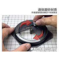 模式玩造切圆器MS075 模型专用 遮盖带圆形切割器 钨钢刀头