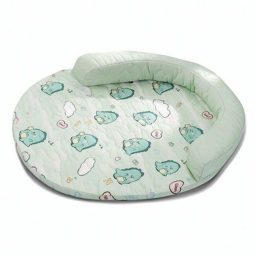 Dog Bed with Memory Foam Supportive Dog Bed with Bolsters Soft for Bedroom