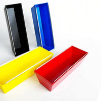Border Box Non-Slip Feet Drywall Mud Pan Deepened Design for Plasterers