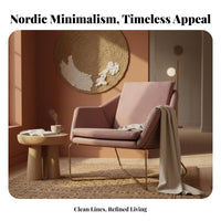 Upholstered Open-Frame Armchair Nordic design Single-Seater with Metal Frame Minimalist Design Plush pads for Office, Bedroom