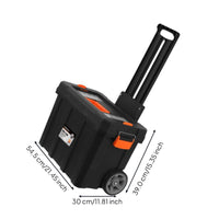 Rolling tool box for garage