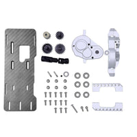 Front Gearbox Kit Front Gearbox Kit Precision Gears  Construction remoting Control Car Part for Rough Terrain Crawling