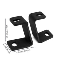 2 Pieces Hood Mounting Bracket No-Holes Hood Mounting Brackets Stable Hardware