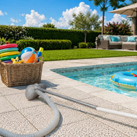 Automatic Pool Vacuum Flexible Hose Water Gear Fits Existing Filtration System