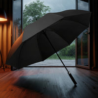Windproof Umbrella with Automatic Open Oversized Umbrella with Double Canopy Sturdy Portable for Commuters, Rainy Days
