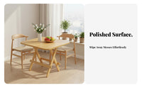Foldable Design Wooden Fold-up Table Space-Saving Household Furniture Versatile Use Portable Desk Multifunctional for Street Vendors, Apartment Dwellers, Dining Room, Outdoor, Balcony, Home Office