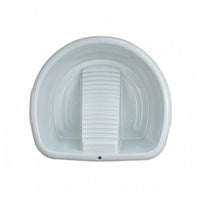 Ribbed Wash Basin Thickened Household Cleaning Molded Plastic