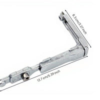 Pane latch lock, sturdyduty casement stay, tilt & turn hardware accessories, securemisoperation device