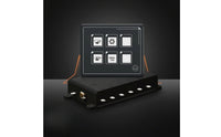 Bluetooth 6 Gang Switch Panel Momentary 6-Button Switch Panel Power Toggle Slim for RV Owners, Boat Builders