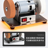工业级小型台式家用抛光砂轮机 多功能纯铜机芯电动磨刀砂轮机