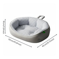 Serene Slumber Pet Nest Breathable Material Cooling Pet Bed Fully Washable