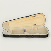Hard-Shell Triangular Violin Case Safeguarding Violin Case with Backpack Straps Long-Lasting Adjustable for Violinists