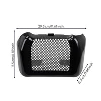 Motorcycle Oil Cooler Cover Ventilated Oil Heat Exchanger Guard with Mesh Low-Profile for Long-Distance Riders