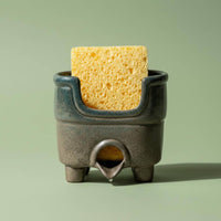 Kitchen Sponge Holder Drainage Spout Sponge Drain Rack Compact Home Organizer