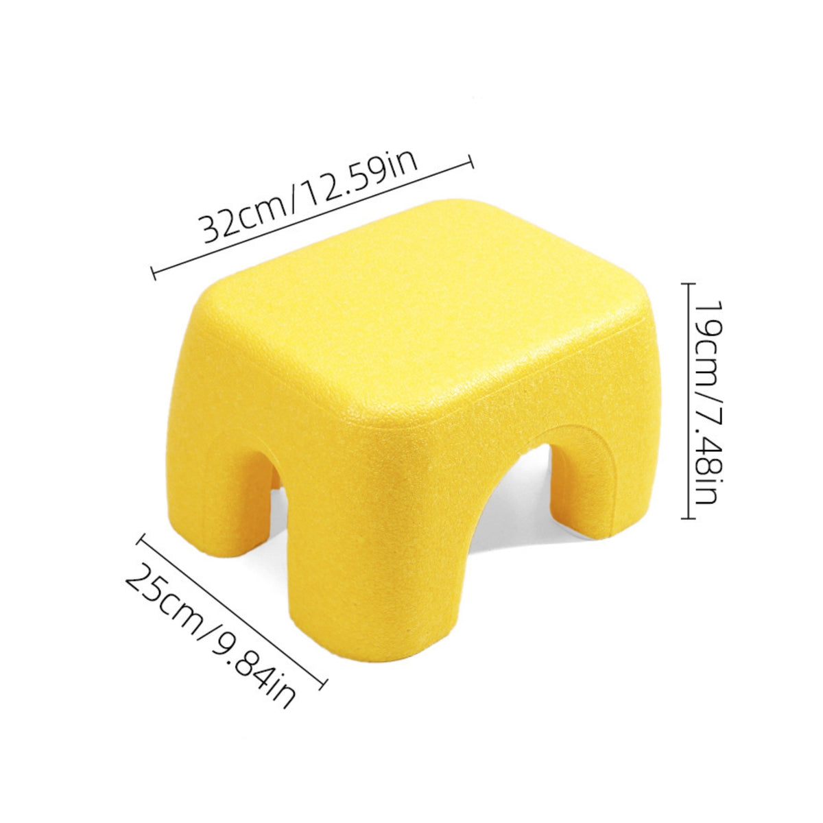 Foam Step Stool Lightweight Kids Step Stool Textured Surface for Home Use