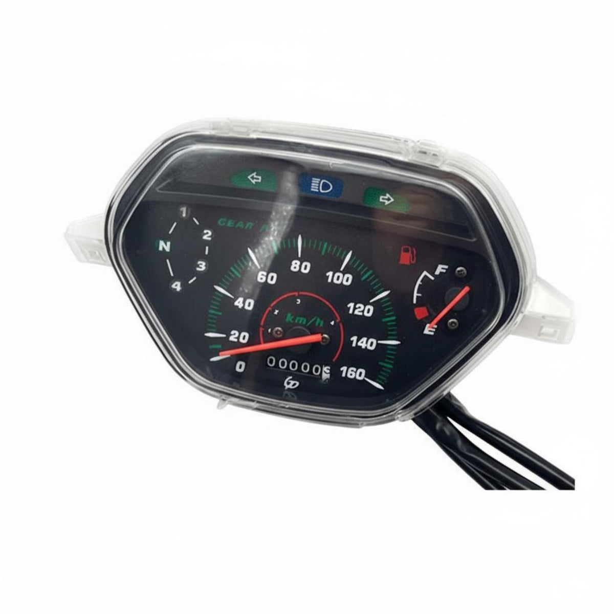 Waterproof Underbone Motorcycle Odometer Backlit Display Motorcycle Instrument Cluster Rainproof Dustproof