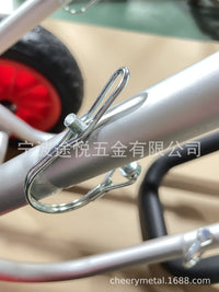 厂家供应铝制单冲浪板拖车海洋舟拖车独木舟拖车架