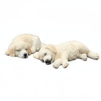 Cute Dog Car Ornament Realistic Feature Mini Dog Dashboard Decoration Stable