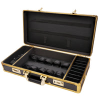 Hairdressing Tool Box Aluminum Alloy Cosmetic Box for Salon, Scissors Bag, Multifunctional Portable Beauty Box, Scissors Storage