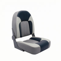 Marine Driver Seat Contrast Stitching Folding Boat Seat Rustproof Hinges