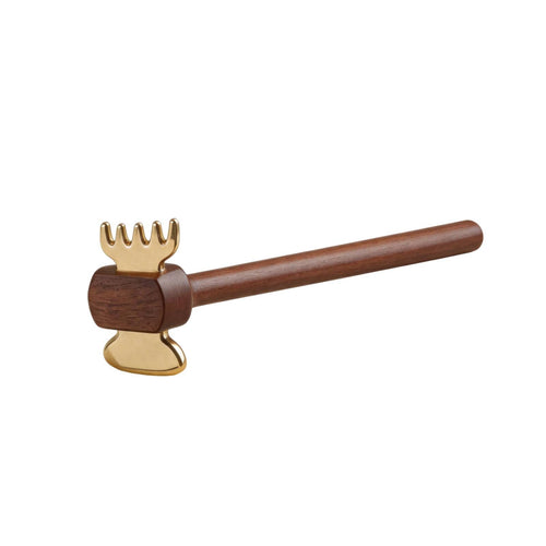 Body Gua Sha Tool with Wooden Handle Easy to Reach Gua Sha Tool with Long Handle