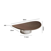 foliageShaped Fruit Tray Raised Rim Serveware ABS