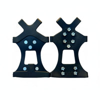 Anti Slip Shoe Spikes over-Shoe Ice Cleats High Traction Cleats for Shoes for Elderly