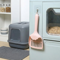 Stainless Steel Fine Mesh Metal Sifter, Rectangular Pet Waste Container Tool