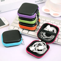 Mini Portable Cartoon Earphone Charger Data Cable Storage Bag Organizer Case
