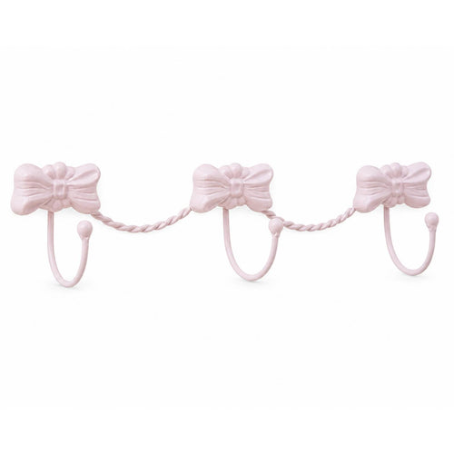 Wall Hook Rack with Bows Modern Coat Rack with Ball Tips Rounded for Bedroom