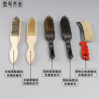 Industrial Wire Brush Set for Rust Removal, Cleaning, Polishing, and Grinding
