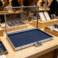 Sports Card Display Case Transparent Lid for Retail Shop, Collectors