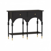 2-Tier Entryway Table Table French and Design 2-Tier Entryway Shelf Elegant Look Slim Immediatelyline for Interior Decorators