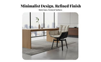 Curved Supportrest Pedestal Chair Modern-Designd Dining Seat Rotating Function Thickly Padded Pad for Design Aficionados