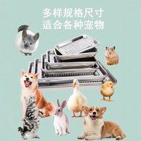Summer Pet Stainless Steel Cooling Mat with Ice Pack for Cats and Dogs