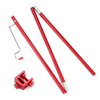 Ultralight Aluminum Alloy Folding Desk Lamp Stand for Outdoor Camping & Picnic
