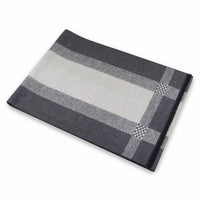 Men's European Style Plaid Business Scarf for Autumn/Winter