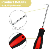 Window Glazing Tool Set 5PCS Glass Tool 13-in-1 Knife Chisel Glazing Spatula Paddle, Red Window Roller