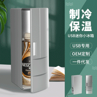 Mini USB Car Refrigerator for Beverages, 5L Capacity