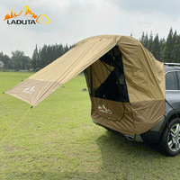 Car Tailgate Tent for Camping, SUV, Minivan - Waterproof, Sunshade, Outdoor Travel
