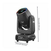 LED beams Moving Head DMX512 Control beams Sound Activated Rotating Gobo Light for Professionals