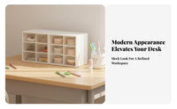 6-Drawer Mini Cabinet Space Saving 6-Drawer Mini organizer space-efficient Size for Students