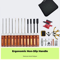 precise Screwdriver Set, RC Model Tool Kit, High-Speed Steel, Chromium Coated, Magnetized, Multi-Spec, Suitable for Repairing RC Cars, Drones, Helicopters, and Mecha miniature.