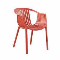 Nordic Design Woven Plastic Chair Indoor and Outdoor Use Household Furniture Colorful choices Enhanced Comfort for Cafe Owners, Homeowners, Readers, Balcony, Reception Area, Living Room, Home Office