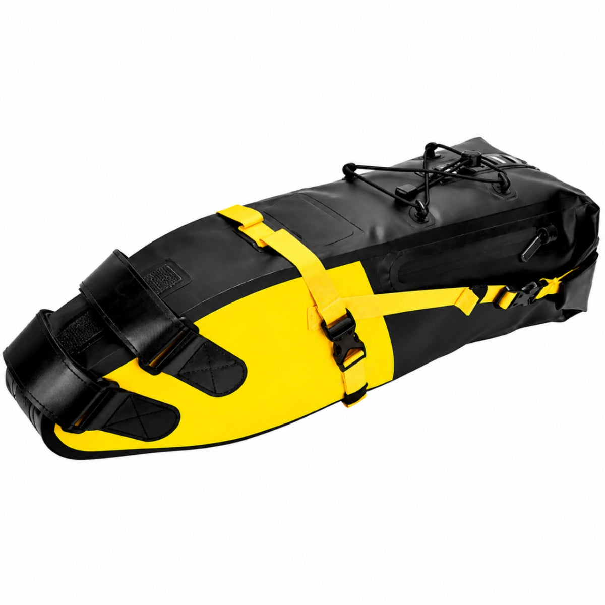 Cycle Rear Saddle Bag Waterproof Seat Bag Large Capacity Seat-Mounted for Cyclists, Commuters, Long-Distance Biking, Road Riding, Bikepacking