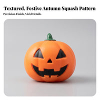 Pumpkin | Smooth Glossy Finish, Jack-O'-Lantern Ornament, for Desk
