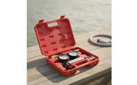 Cylinder Leakage Tester with Case Portable Cylinder Leak Tester Kit Heavy-Duty Leak Identifier Kit for Auto Repair Shop
