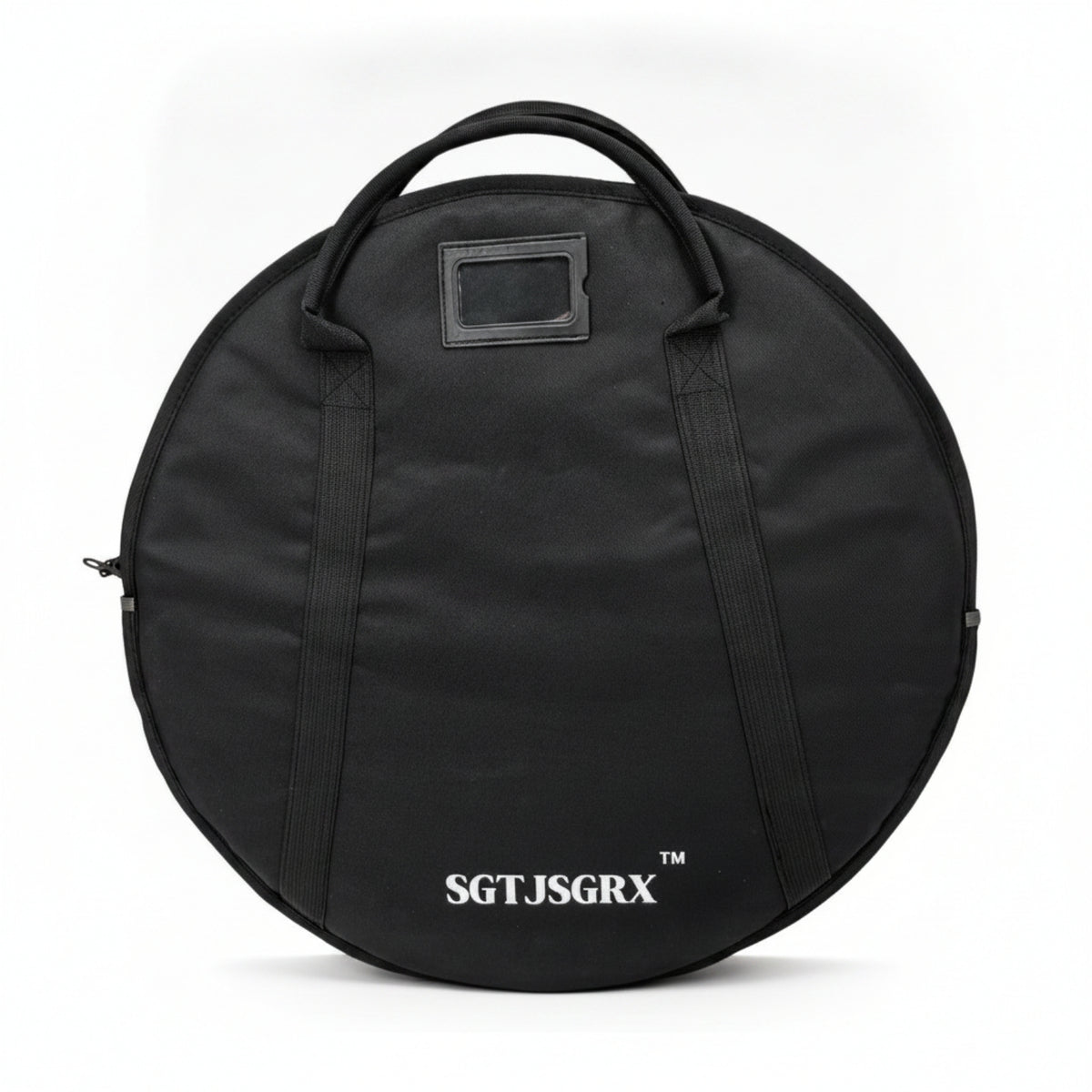 Zippered Pocket Padded Cymbal Bag Clear Label Window 22 Inch Cymbal Bag